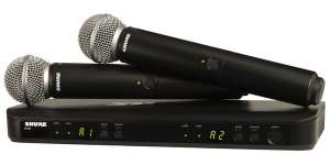 Радиомикрофон SHURE BLX288E/PG58 K3E
